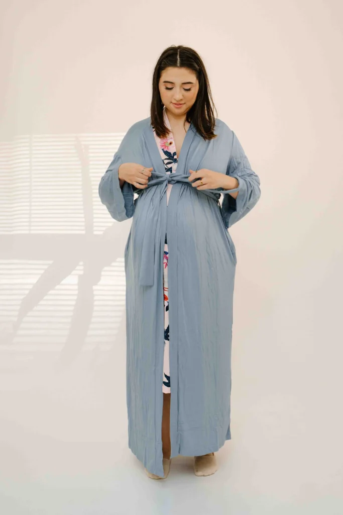 Lila-  Laura Periwinkle Robe Valentine’s Day Gift Idea