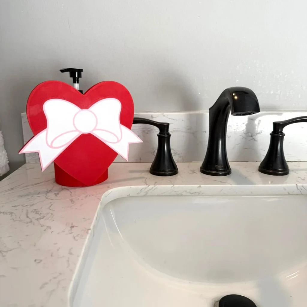 The Heart "Lather" Soap Dispenser Shroud