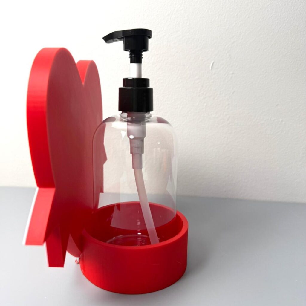 The Heart "Lather" Soap Dispenser Shroud