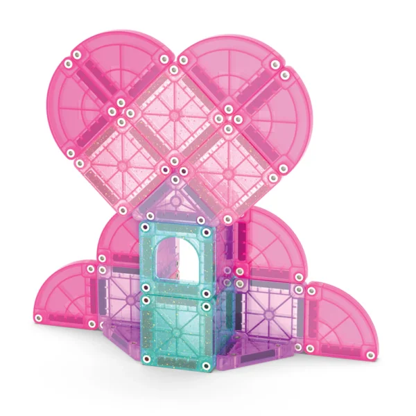 Magnatiles Heart to Heart 26 piece travel kit