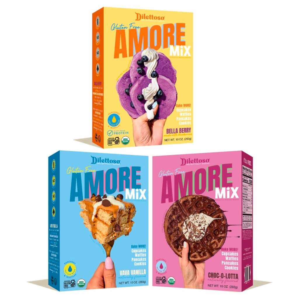 Dilettoso's Organic Gluten-Free Oat Flour Baking Mix | Variety Pack