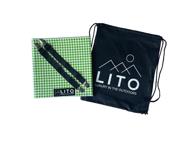 Outdoor Tablecloth American Picnic Gingham - LITOCLOTH Spring Refresh Guide