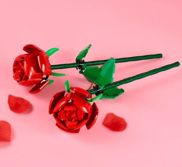 LEGO botanical Valentine gifts