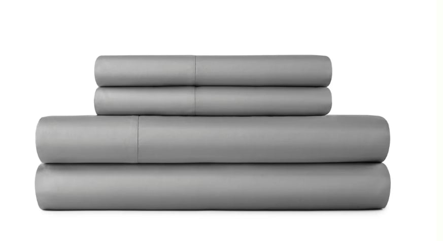 Trees and Hugs organic cotton sateen sheets