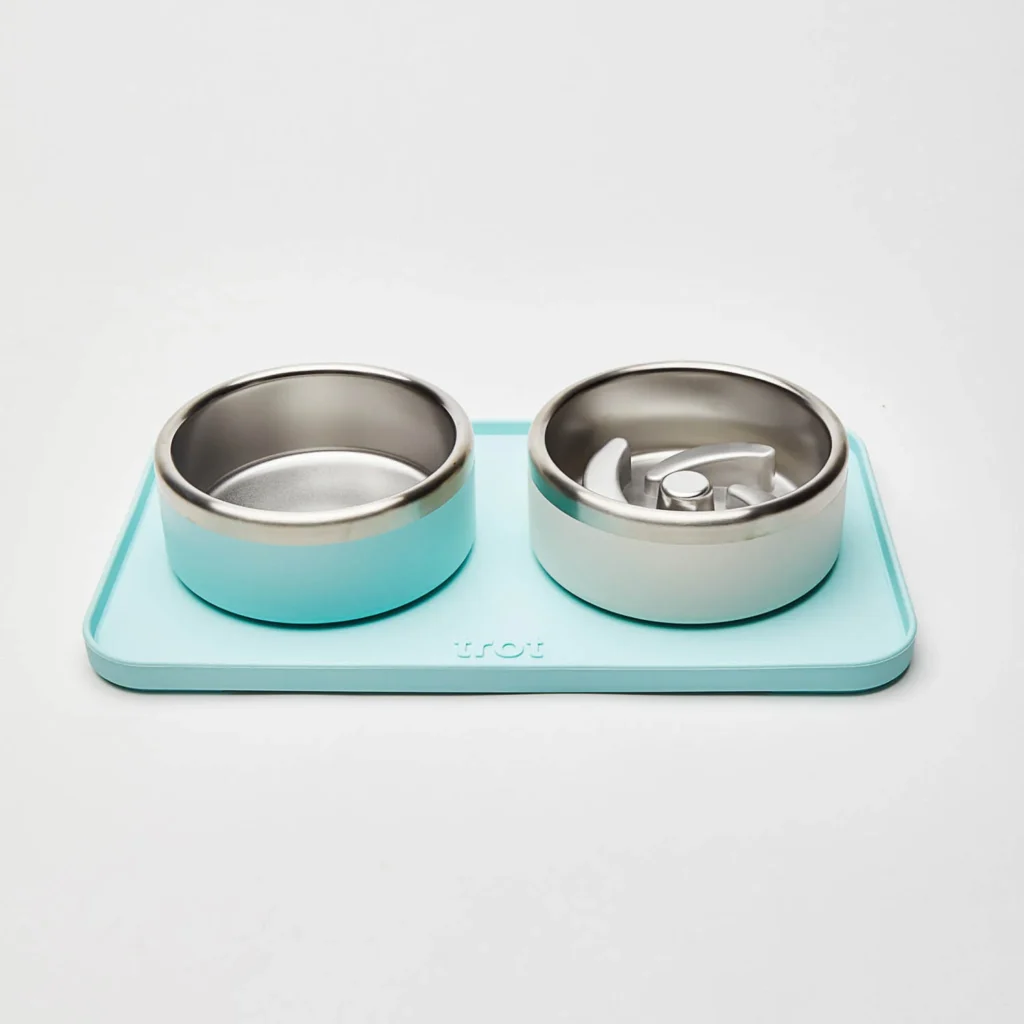 Trot Complete Bowl Set with Mat in the spring refresh gift guide