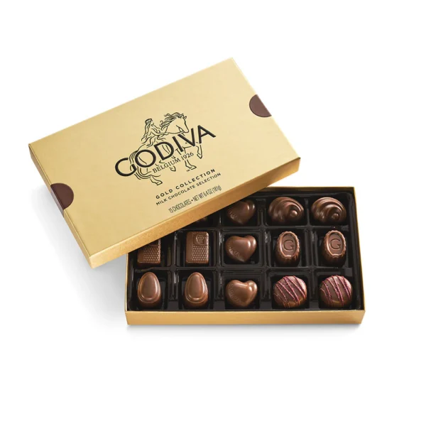 Godiva Milk Chocolate Gold Gift Box