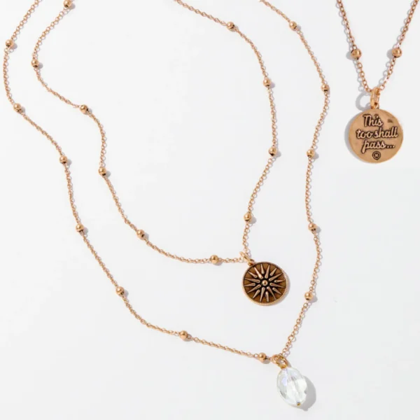 Katia Designs This Too Shall Pass Star Dainty Necklace Spring Refresh Guide