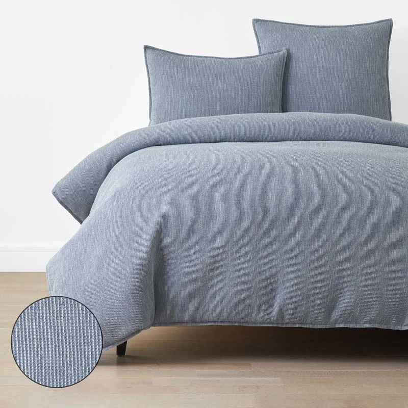 Company Cotton Mini Waffle Duvet Cover