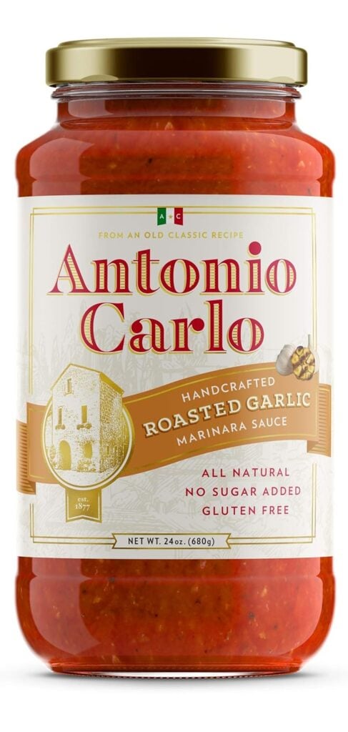 Antonio Carlo Homemade Marinara Sauce- Roasted Garlic