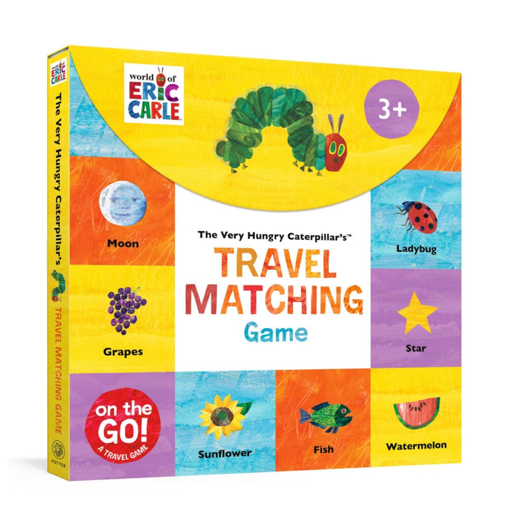 The Very Hungry Caterpillar's Travel Matching Game in the spring refresh gift guide