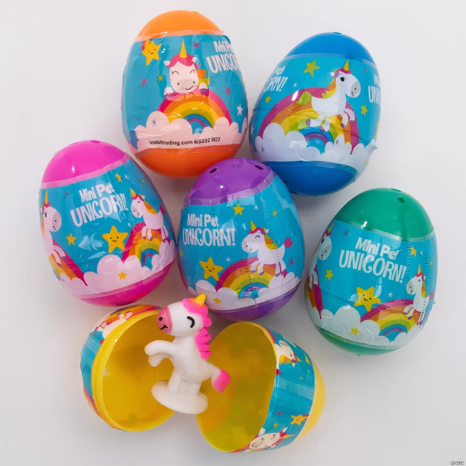 Oriental Trading filled Easter eggs