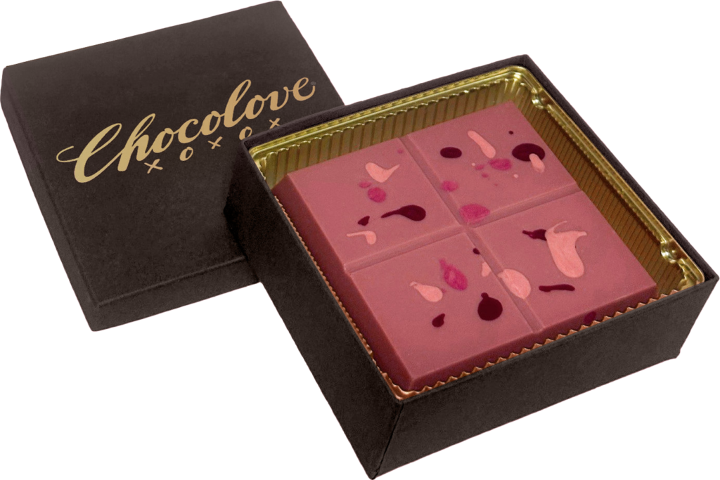 Chocolove-Sunburst Mango-Passion Fruit Ruby Chocolate Bar