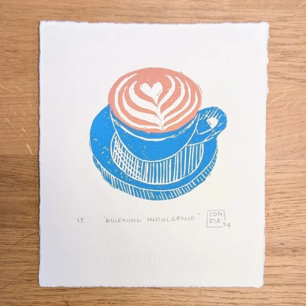 Nest's Favorite Finds Marketplace- Latte Cup Art by Mitopress Spring Refresh Guide