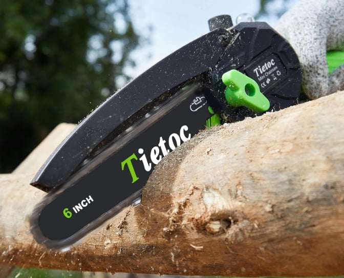 Amazon mini chainsaw deal