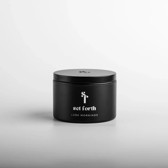 SET FORTH NY-Lush Mornings Candle