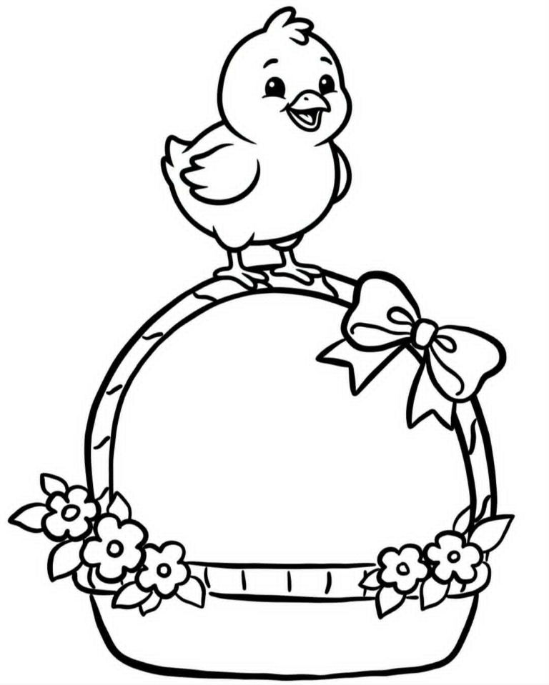 Free Easter Coloring Pages for Kids