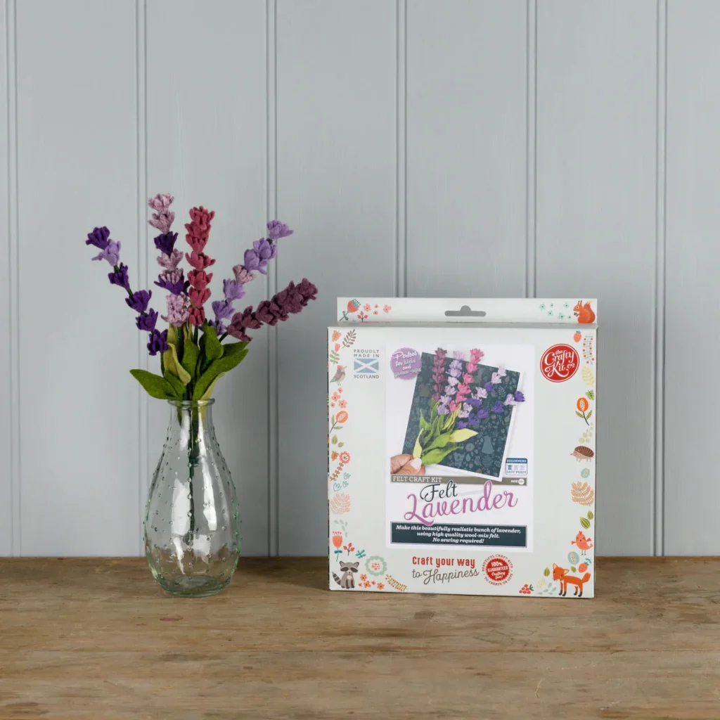 The Bee's Knees- Felt Lavender Craft Kit