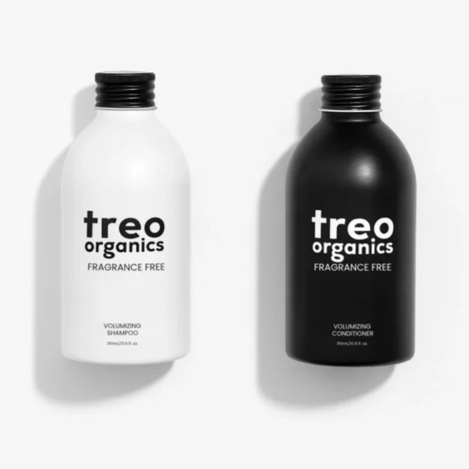 Treo Organics Volumizing Shampoo and Conditioner