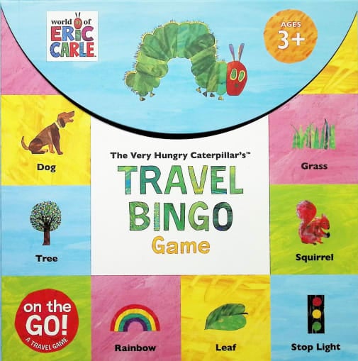 Eric Carle The Very Hungry Caterpillar Travel Bingo in the spring refresh gift guide