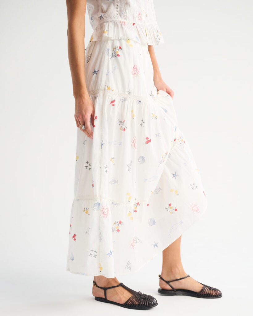 Abercrombie Boho Maxi Skirt