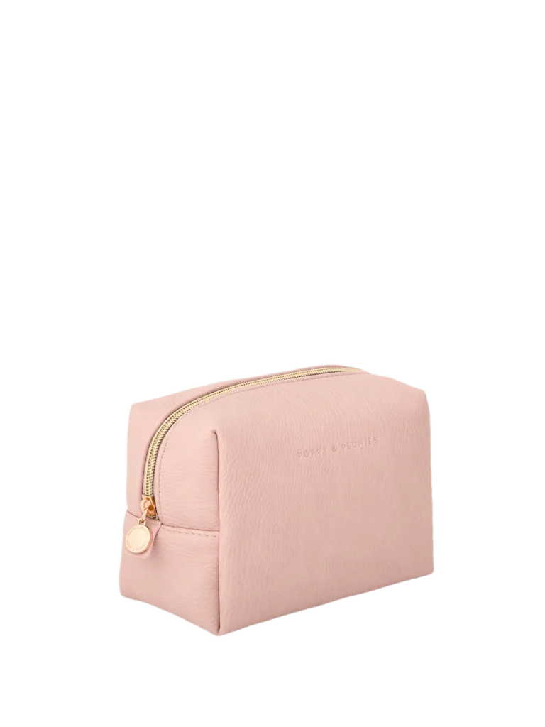 Poppy & Peonies Blush Cosmetic Case