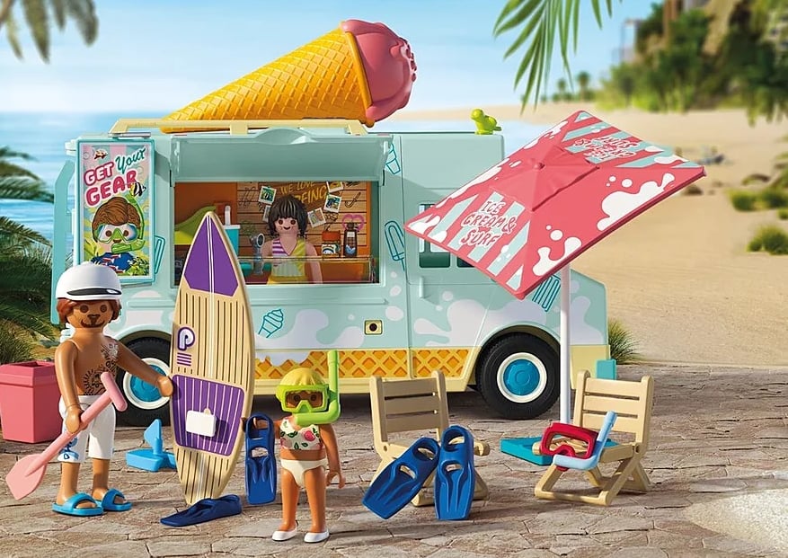 PLAYMOBIL Ice Cream Truck with Surf Shop
