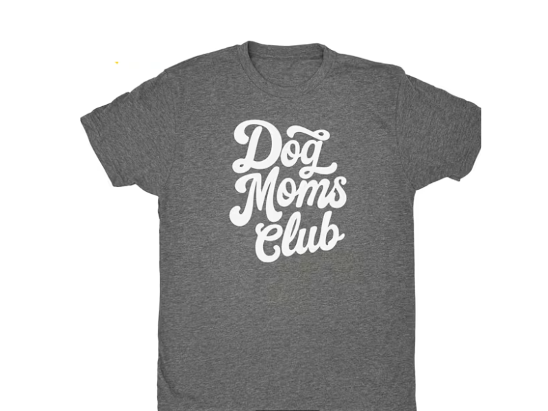 Dog Mom's Club Tee Shirt