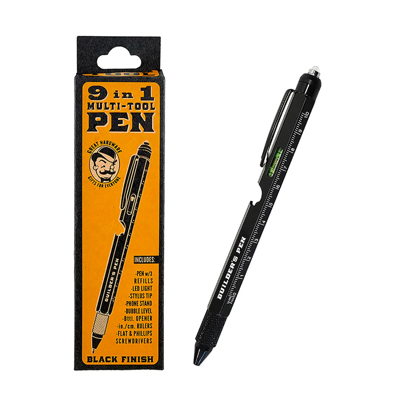 Celebrate him with the 9 in 1 Builder's Pen