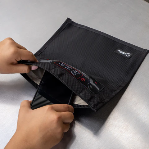 Celebrate him with the Mission Darkness Non-Window Faraday bag for phones