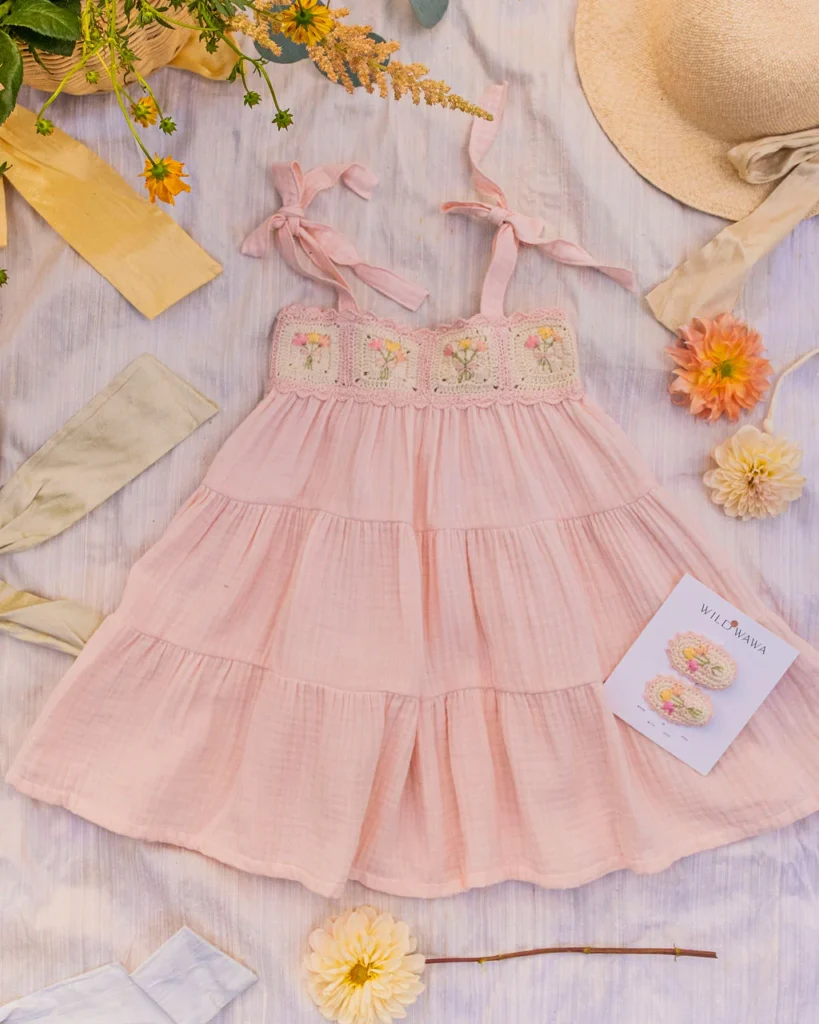 Wild Wawa Crocheted Dress