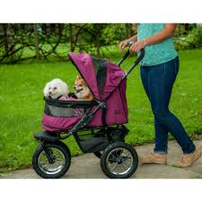 Pet Gear NO-ZIP Entry Double Pet Stroller
