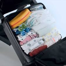 Storage in TernX Carry-On Stroller