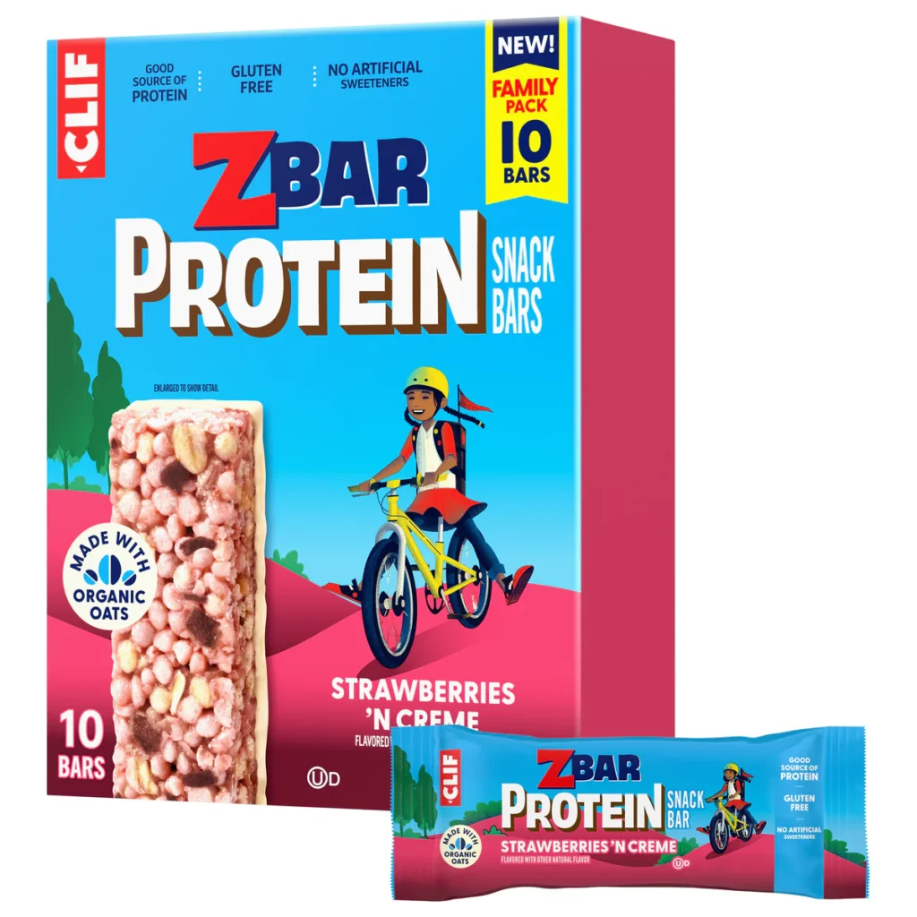 CLIF Kid Zbar Protein Strawberries 'N Crème