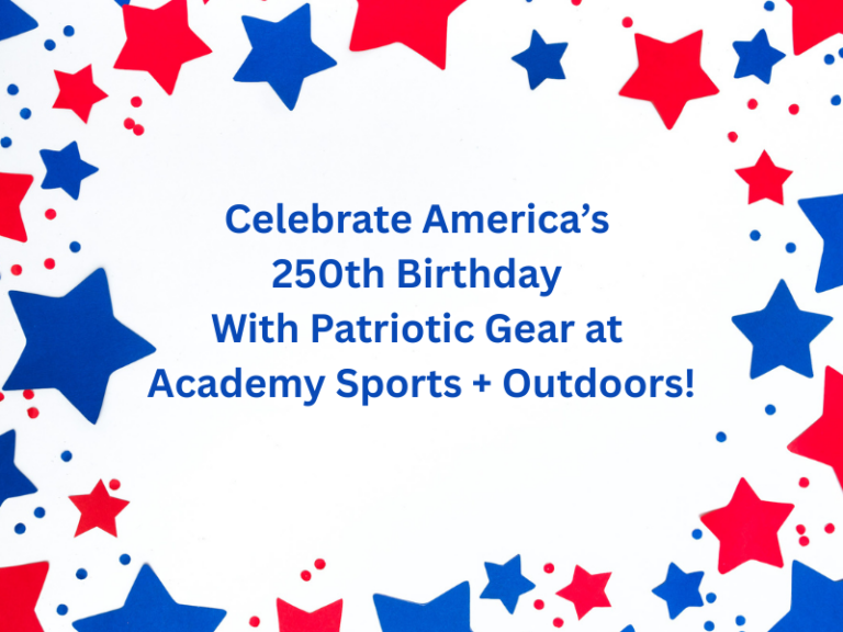 Celebrate America’s 250th Birthday With Patriotic Gear at Academy Sports + Outdoors!