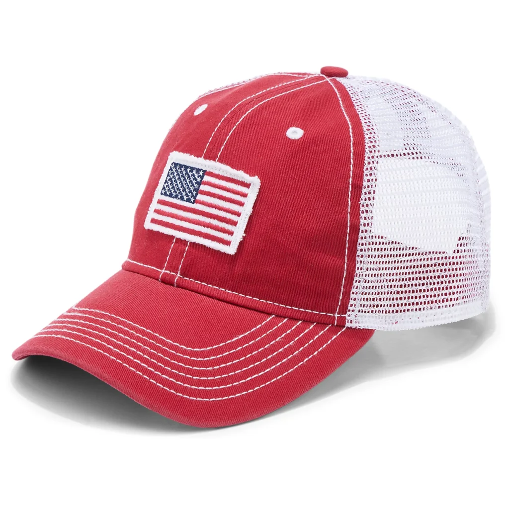 Flag Trucker Hat- Celebrate America’s 250th Birthday With Patriotic Gear at Academy Sports + Outdoors!