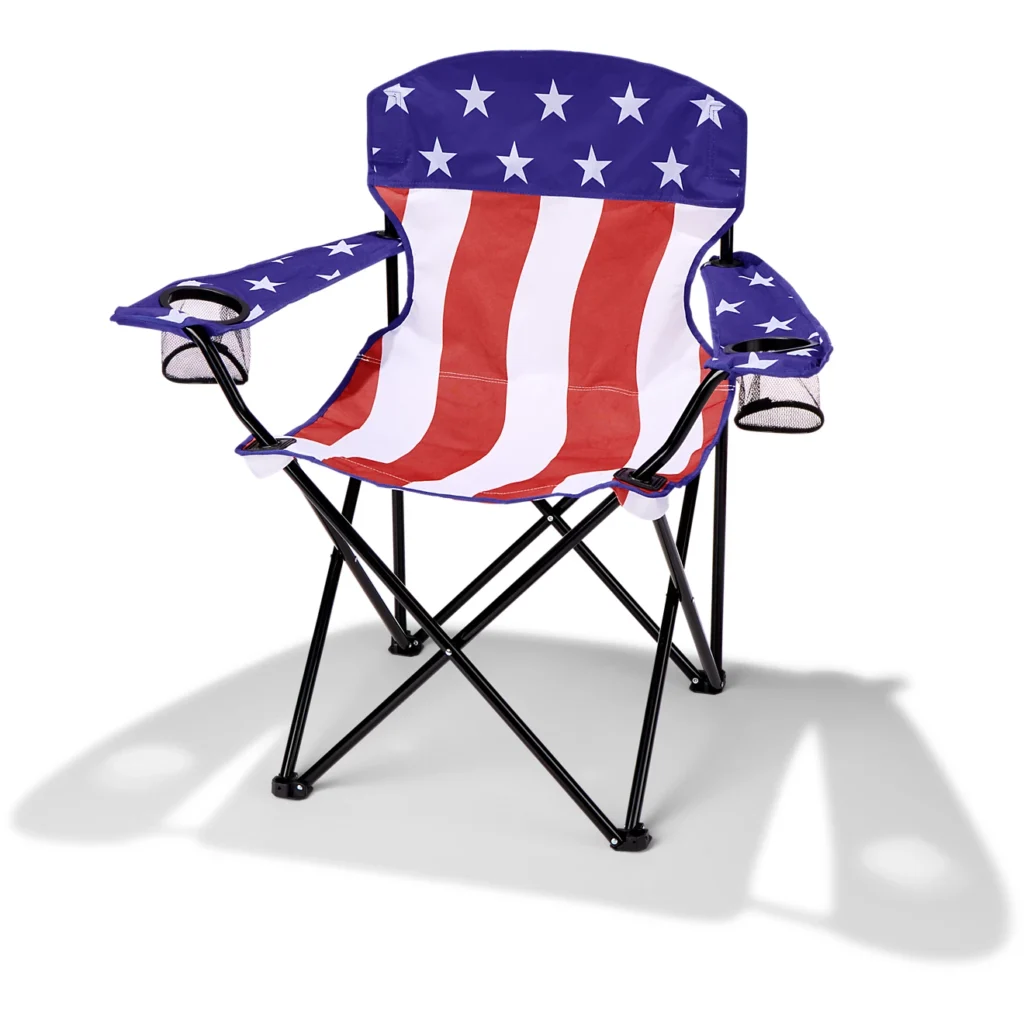Flag Folding Chair- Celebrate America’s 250th Birthday With Patriotic Gear at Academy Sports + Outdoors!
