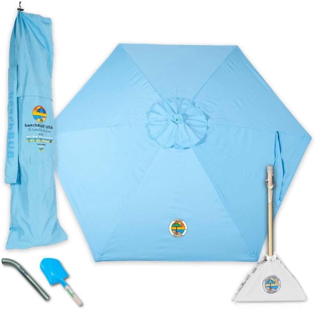 
BEACHBUB ALL-IN-ONE BEACH UMBRELLA SYSTEM