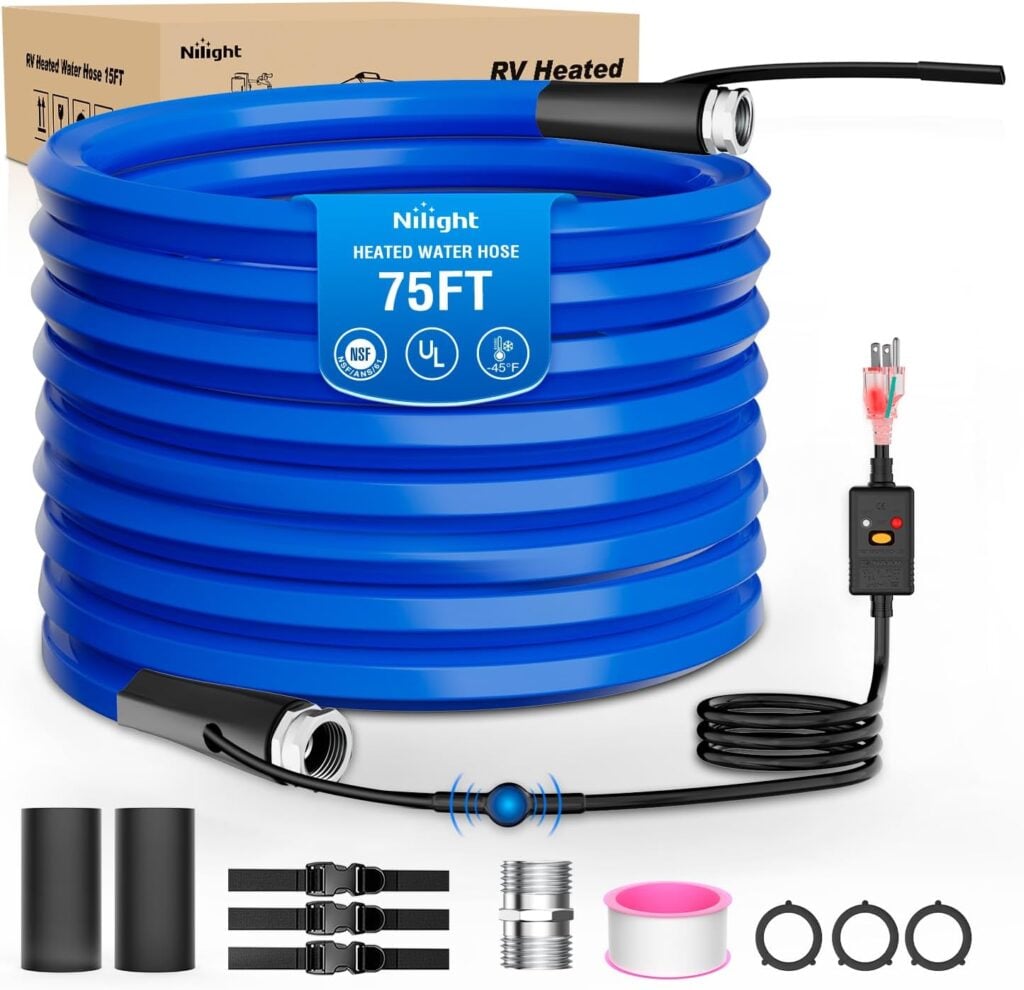 Nilight 75FT Heated Water Hose