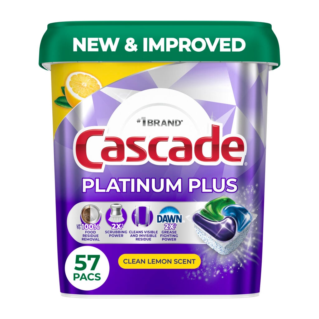 Cascade Platinum Plus-Clean Lemon Scent