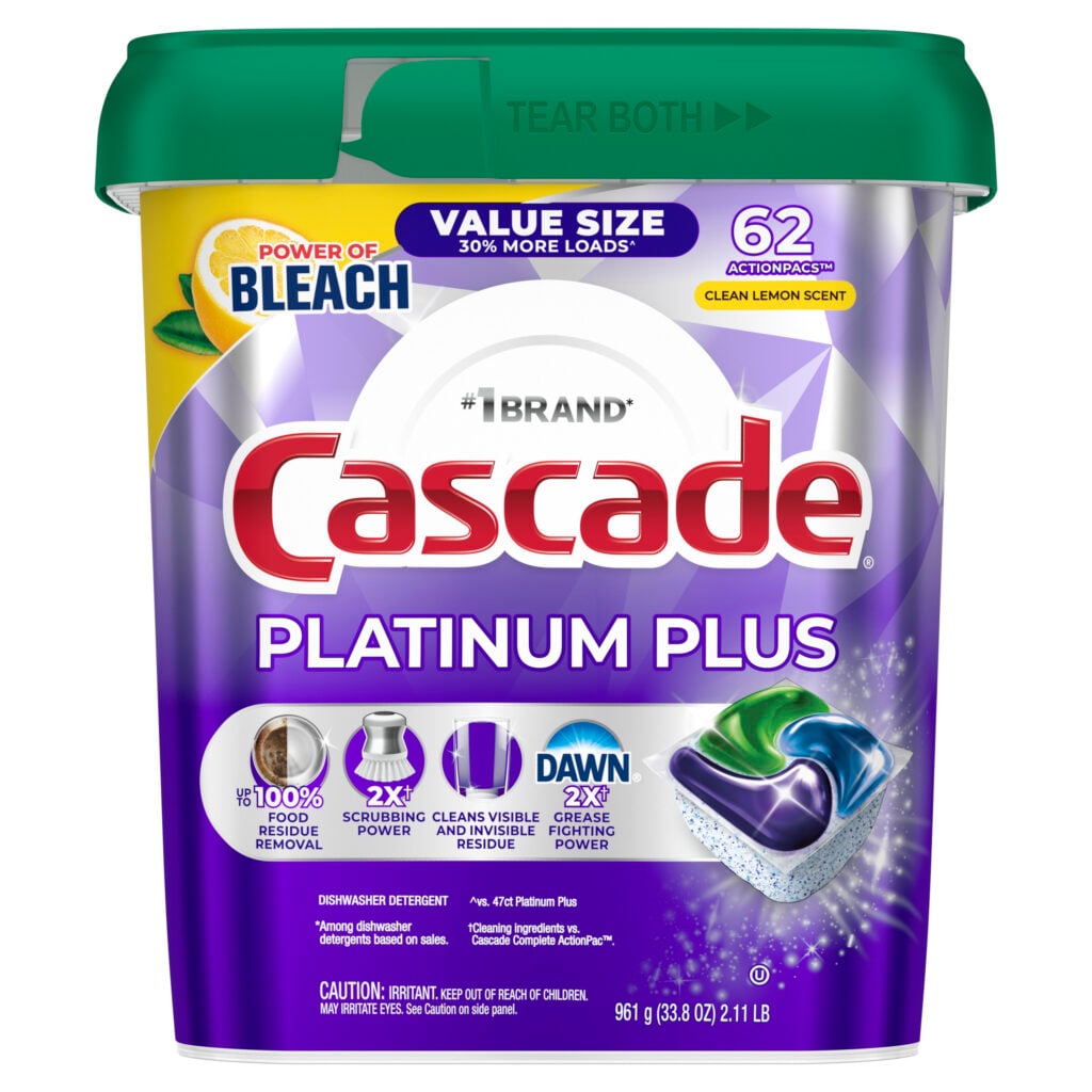Cascade Platinum Plus-Lemon Scent