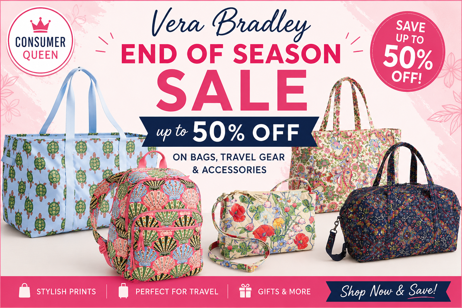 Vera Bradley End of Searson Sale