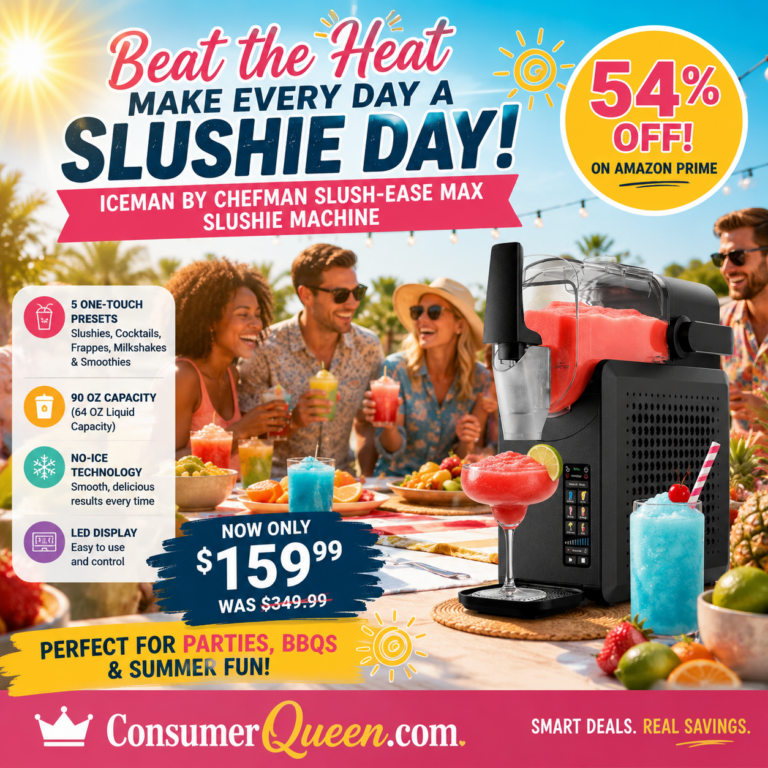 Slushie machine deal