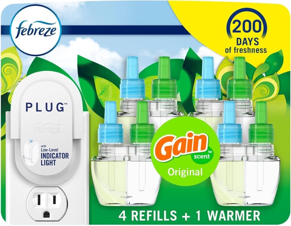 Febreze PLUG Refills – Gain Original (4-Pack) 
