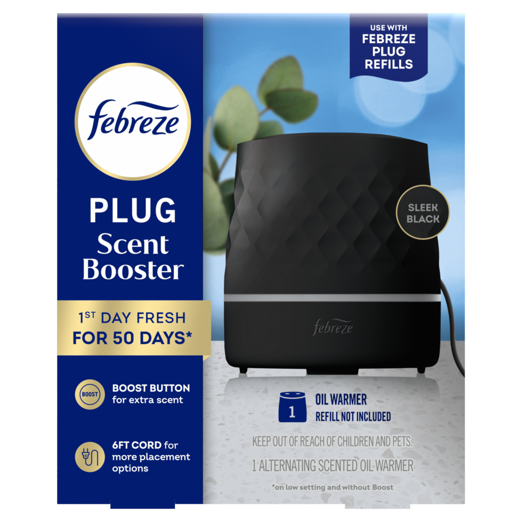 Febreze PLUG Scent Booster Black