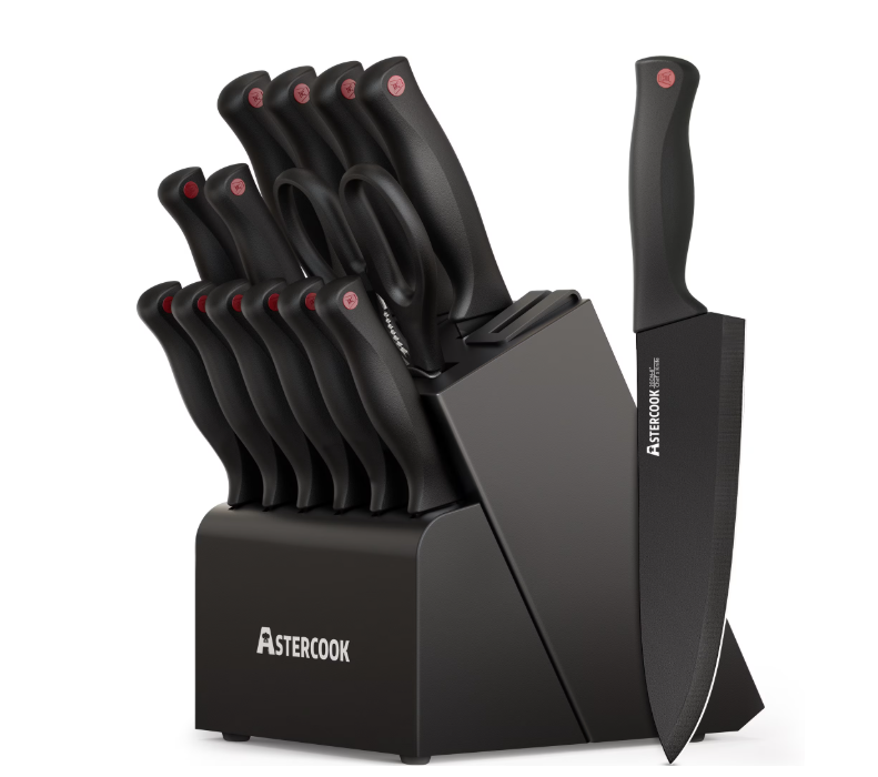 Astercook 14-Piece Knife Set Best Walmart Deals
