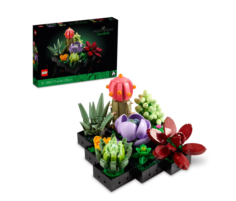 LEGO Icons Succulents Building Set