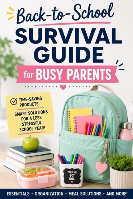 back-to-school survival guide for busy parents