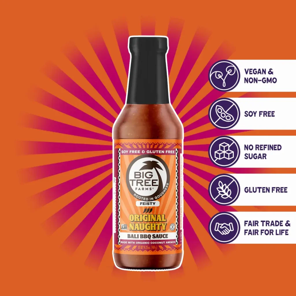 Big Tree Farms Original Naughty Bali BBQ Sauce (Feisty)