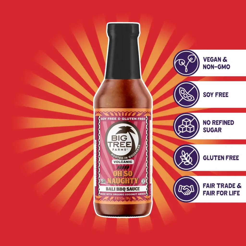 Big Tree Farms Oh So Naughty Bali BBQ Sauce (Volcanic)