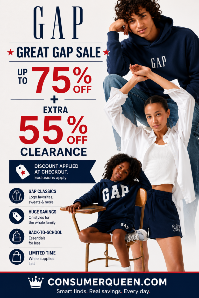Great Gap Sale Flyer